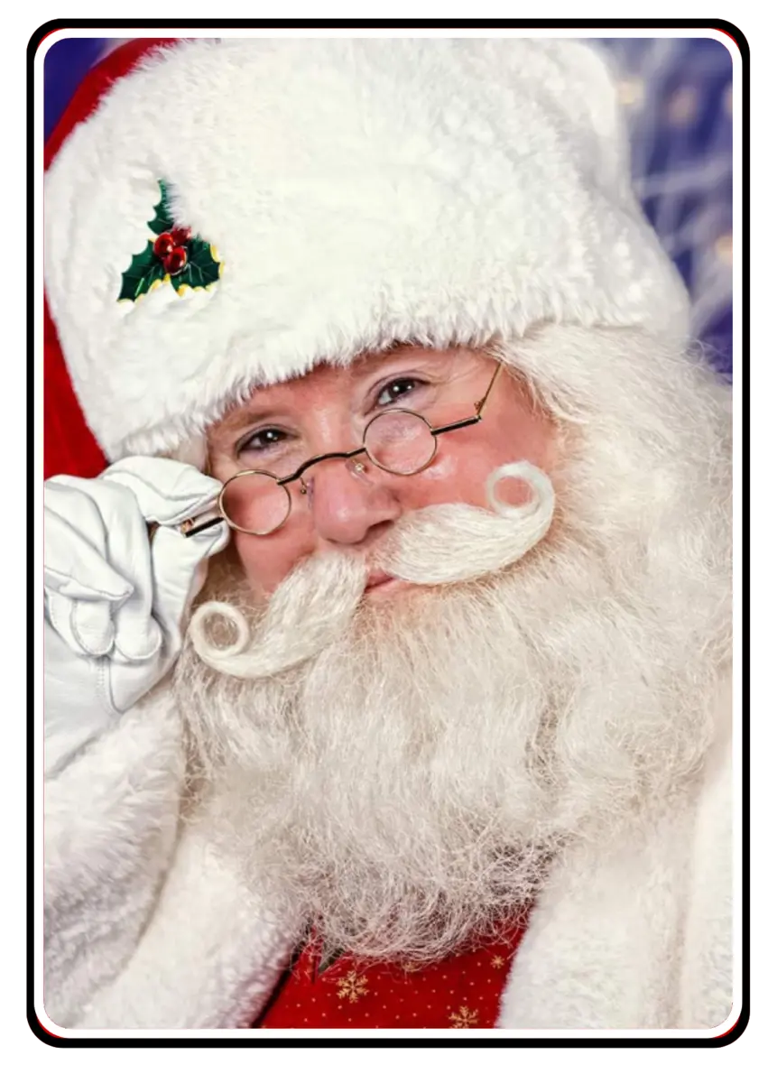 Rance Miller portraying Santa Claus